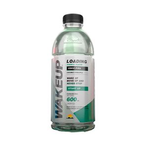 WAKEUP AGUA LOADING COCO-PIÑA BOTELLA 600 ML