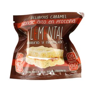 BLONDIE PROTEINA ELEMENTAL DELIRIUS CARAMEL BOLSA 100 G