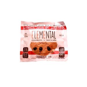GALLETA PROTEINA ELEMENTAL CINNAMON SUN BOLSA 80 G