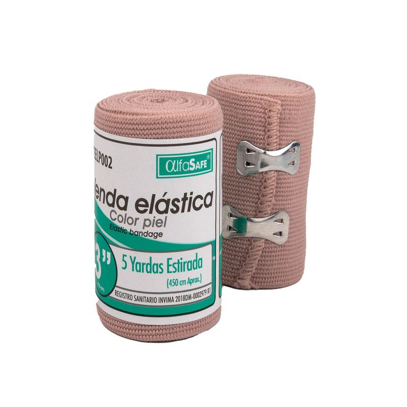 VENDA ELASTICA MEDICAL SUPPLIES BOLSA 3X5 YARDAS - Farmacia Pasteur -  Medicamentos y cuidado personal