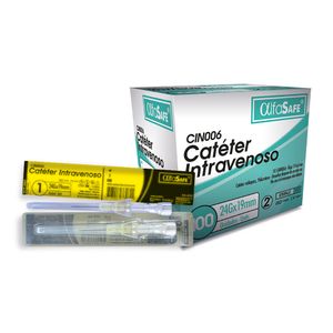 CATETER INTRAVENOSO ALFASAFE 19 MM AGUJA # 24