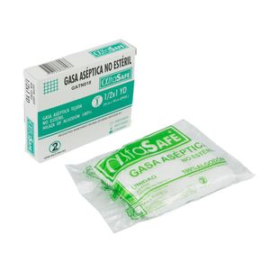 GASA ASEPTICA ALFASAFE 1/2X1 YARDA CAJA X 1 UND
