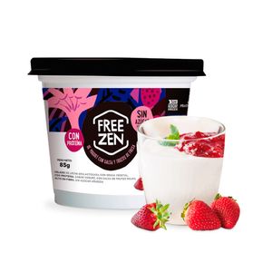 FREEZEN HELADO MINI YOGURT CON FRUTOS ROJOS POTE 85 G