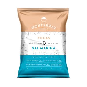MONTE ROJO YUCAS SAL MARINA BOLSA 25 G