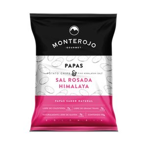 MONTE ROJO PAPAS SAL ROSADA BOLSA 100 G