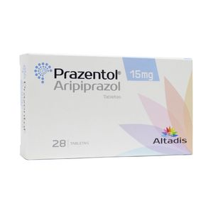 PRAZENTOL TABLETA 15 MG CAJA X 28 UNDS