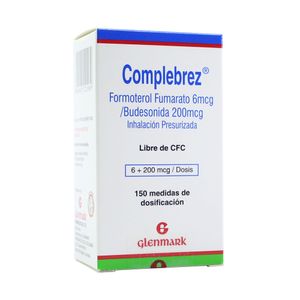 COMPLEBREZ (RG) INHALADOR 6/200MCG CAJA 150 DOSIS