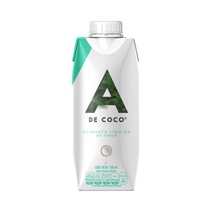 BEBIDA DE COCO A DE COCO NATURAL CAJA 330 ML