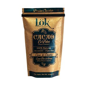 LOK CACAO POLVO BOLSA 200 G