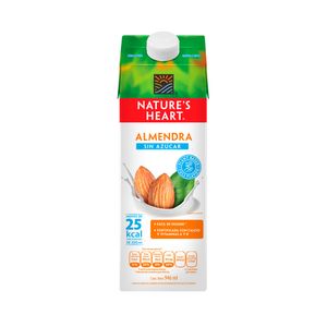 NATURES HEART BEBIDA ALMENDRA SIN AZUCAR TETRAPACK 946ML