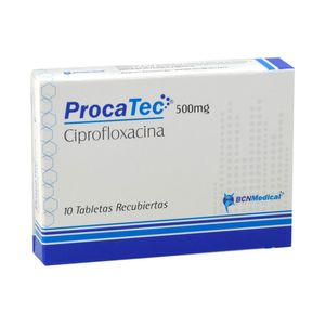 CIPROFLOXACINA PROCATEC TABLETAS 500 MG