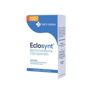 Eclosynt-Nas Beclometasona Dipropionato 50 mcg Faes Farma Inhalador x 200  dosis