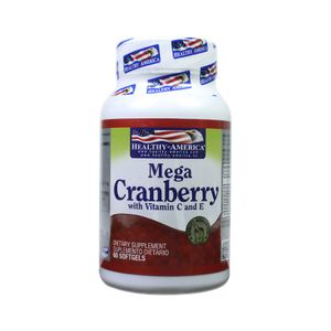 MEGA CRANBERRY VIT. C Y E CAPSULA FRASCO X 60 UNDS