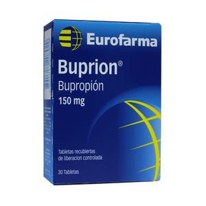 BUPRION (RG) TABLETAS RECUBIERTAS 150 MG