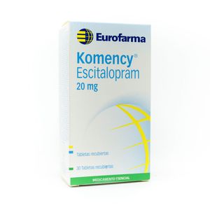 KOMENCY TABLETAS 20 MG