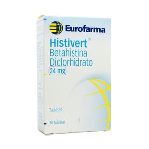 HISTIVERT TABLETAS 24 MG