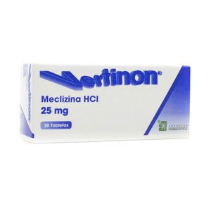 VERTINON++++ TABLETAS 25 MG