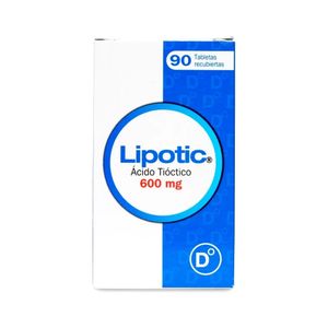 LIPOTIC TABLETAS 600 MG