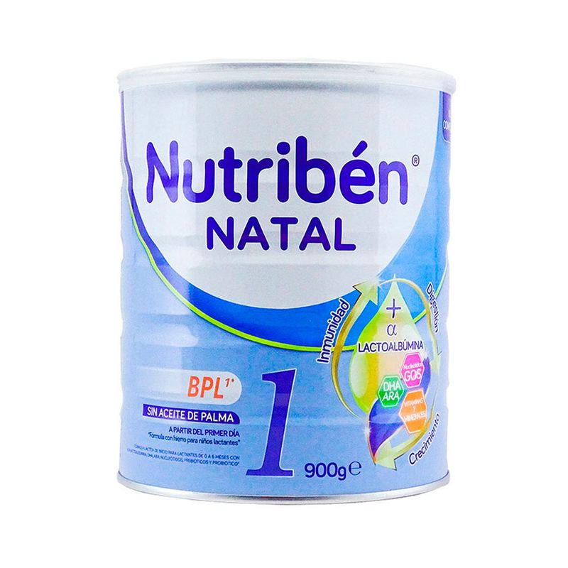 NUTRIBEN NATAL LATA 900 G - Farmacia Pasteur - Medicamentos y cuidado  personal