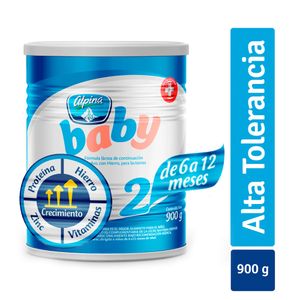 ALPINA BABY ETAPA 2 POLVO LATA 900 G