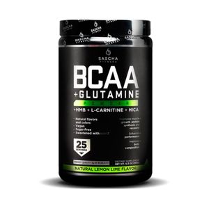 BCAA SASCHAFITNESS POLVO LIMON POTE 350 G