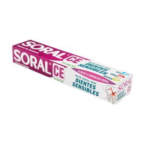 PASTA DENTAL SORAL CE ALOE VERA CAJA 100 G