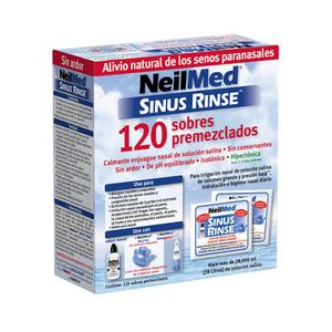 SINUS RINSE REFILLS ADULTO 0.09 CAJA X120 SOBRES