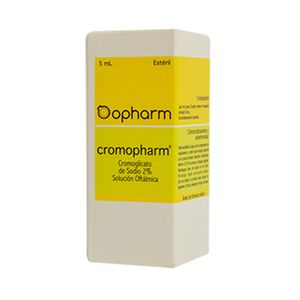 CROMOPHARM GOTAS 2 % CAJA 5 ML