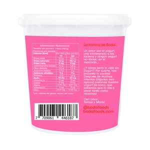 BODAI YOCOCO YOGURT VAINILLA - FRESA FRASCO 140 G