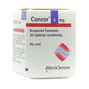 CONCOR (RG) TABLETAS 5 MG