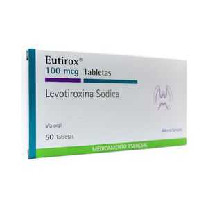 EUTIROX TABLETAS 100 MG