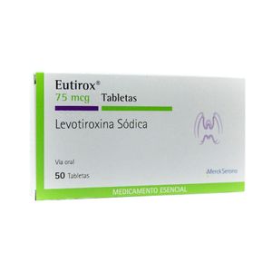 EUTIROX TABLETAS 75 MCG