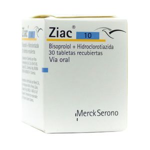 ZIAC COMPRIMIDOS 10 MG