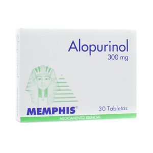 ALOPURINOL MEMPHIS TABLETAS 300 MG