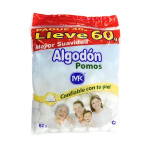 ALGODON MK POMOS BOLSA 40 G