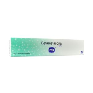 BETAMETASONA MK CREMA 0.1% CAJA 20 G
