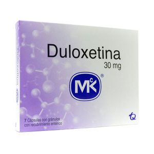DULOXETINA MK (RG) CAPSULAS 30 MG