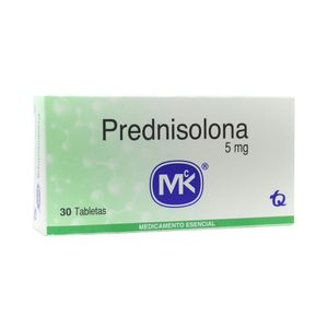 PREDNISOLONA MK TABLETAS 5 MG