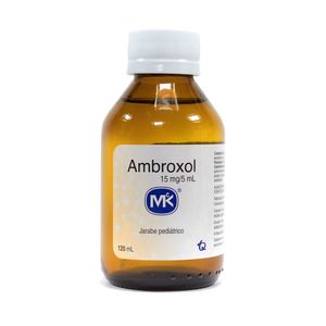 AMBROXOL MK JARABE 15 MG FRASCO 120 ML