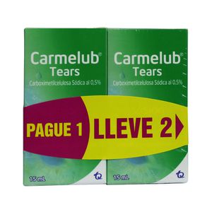 GOTAS OFTALMICAS CARMELUB TEARS MK CAJA PAGUE 1 LLEVE 2