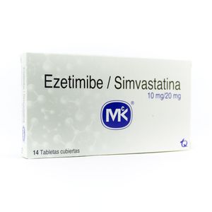 EZETIMIBE/SIMVASTATINA MK(RG) TABLETAS 10/20 MG
