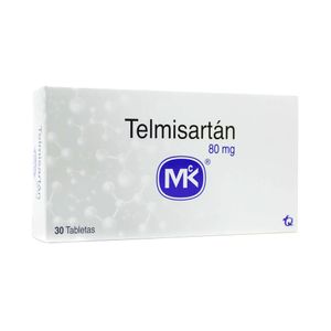 TELMISARTAN MK(RG) TABLETAS 80 MG