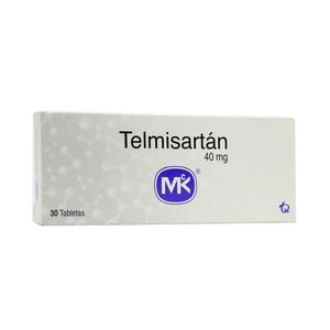 TELMISARTAN MK(RG) TABLETAS 40 MG