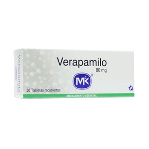 VERAPAMILO MK (RG) TABLETAS 80 MG