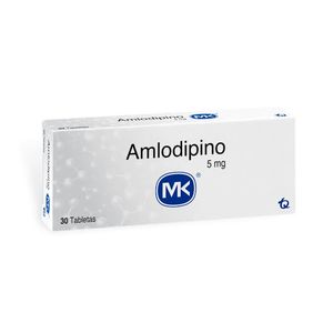 AMLODIPINO MK TABLETAS 5 MG