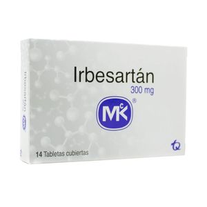 IRBESARTAN MK(RG) TABLETAS 300 MG