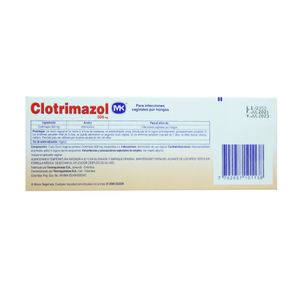 CLOTRIMAZOL MK OVULOS 500 MG CAJA X 1 UND