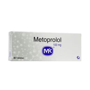 METOPROLOL MK TABLETAS 100 MG