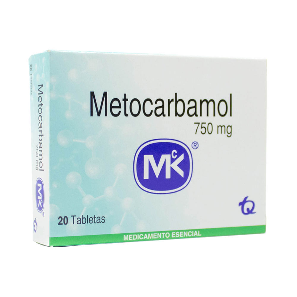 Metocarbamol MK® - Vademécum de Medicamentos MK