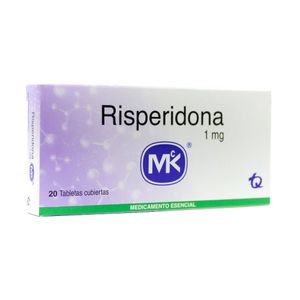 RISPERIDONA MK (RG) TABLETAS 1 MG